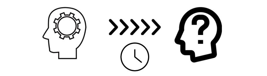 人は覚えたことをすぐに忘れる