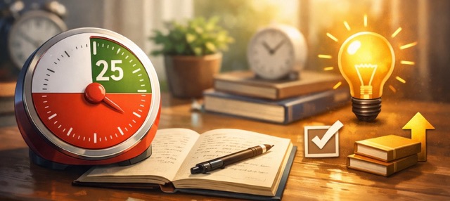 時間を区切って集中力を高める方法